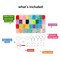 Incraftables Pony Beads for Bracelets Making 9mm (32 colors). Large Rainbow Pony Bead Bulk Kit for DIY Jewelry & Hair Craft. Plastic Kandi Bead Set (730pcs) w/ Alphabet Letter, Small Colorful Spacers